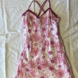 “Wet Seal” pink and white floral dress. Size 3.